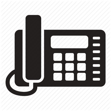 Landline Phone Icon At Collection Of Landline Phone