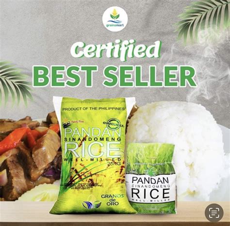 Kg Sinandomeng Pandan Rice Lazada Ph