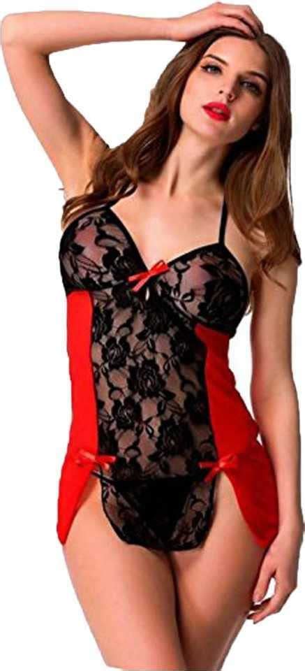 Buy IYARA COLLECTION Women Short Transparent Net Nighty And Lace