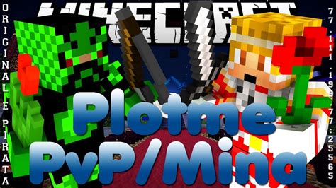 Divulgação de Server Minecraft 1 5 2 PvP Mina e Plotme Ep 21 YouTube