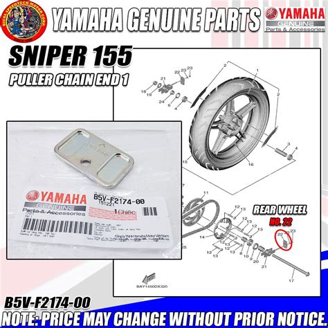 Sniper Puller Chain End Ygp Genuine B V F Shopee