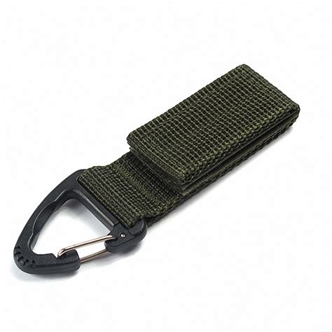 Anself - Multifunctional Molle Webbing Belt Clip Climbing Carabiner ...