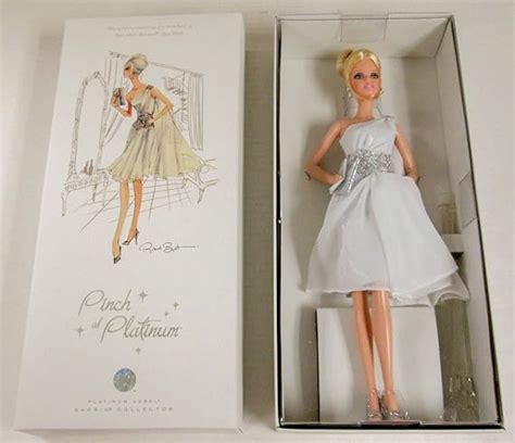 Amazon.com: Barbie Fan Club Exclusive Pinch of Platinum Barbie Doll ...