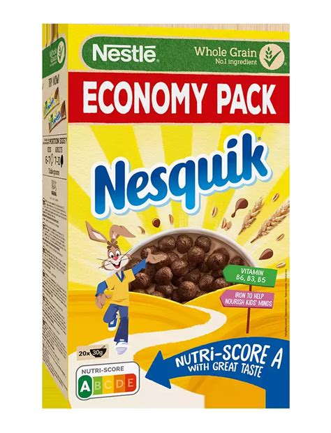 Зърнена закуска NESTLÉ® NESQUIK® 625g | Зърнени закуски Nestle®