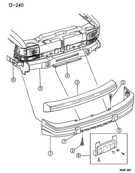 2000 Jeep Grand Cherokee Front End Diagram