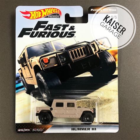 Hot Wheels Premium Fast Furious Hummer H1 Furious Off Road Shopee Malaysia