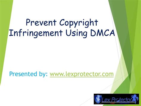 Ppt Prevent Copyright Infringement Using Dmca Powerpoint Presentation Id 7170631