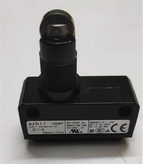 SPDT 240 VAC Azbil SL1A Roller Plunger Limit Switch At 1170 In Chennai