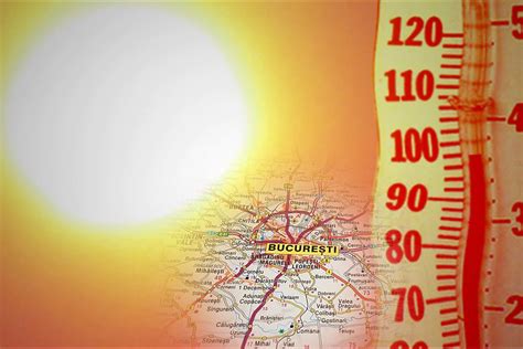 Prognoza meteo zilnică sâmbătă 23 iulie 2022 Bucureștiul se topește