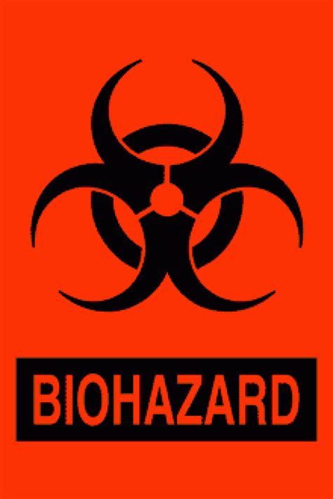 Image Biohazard Website Red Background Resident