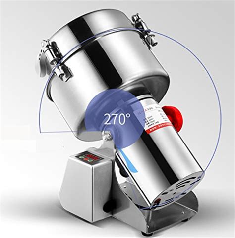 CGOLDENWALL LED Display Electric Grain Grinder Mill 300g High Speed