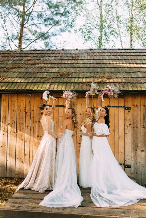 Drewniana Stodo A Woodland Wedding Luby Plenerowe Wesela