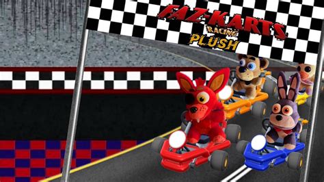 Fnaf Plush Faz Karts Racing Plush YouTube