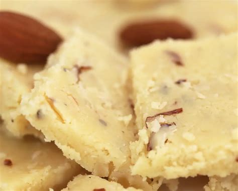 Make Badam Burfi With Almond Flour Share My Kitchen