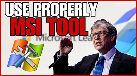 Use Properly Message Signaled Based Interrupts Msi Tool Youtube