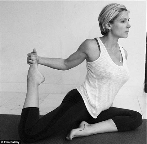 Elsa Pataky Maintains Her Svelte Body With Martial Arts Workout Just