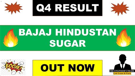 Bajaj Hindustan Sugar Q Results Bajaj Hindustan Sugar Stock