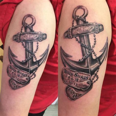 Navy Anchor Tattoo Ideas And Designs For Sailors Tattoos For Guys