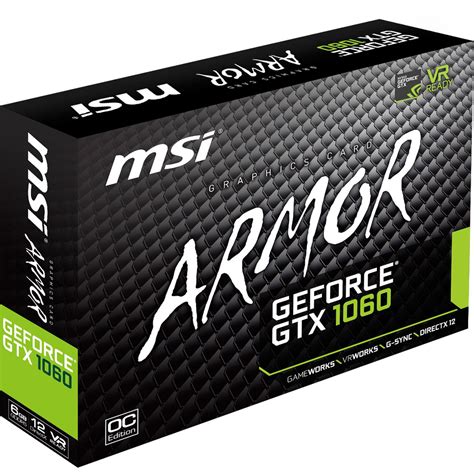 Venta Msi Armor Gtx 1060 6gb Oc En Stock