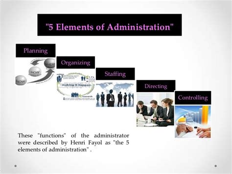 Administrative Functions