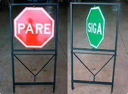 Cavalete De Placa De Obra Siga X Pare Sinaljeta Sinaliza Es