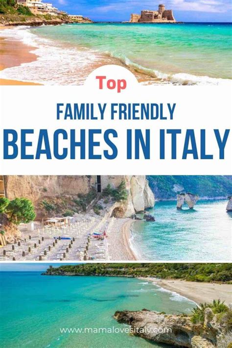 The Best Italy Beaches For Families In Each Region Mama Loves Italy