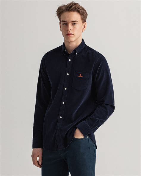 Gant Mens Regular Fit Corduroy Shirt 3017170 Gant