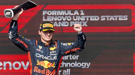 Max Verstappen gana su Gran Premio de Fórmula 1 número 50 en Estados