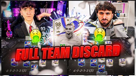 Eafc 24 Rip 🪦☠️ Hardcore Full Team Discard Sbb Vs Cenk 🤯🔥 Youtube