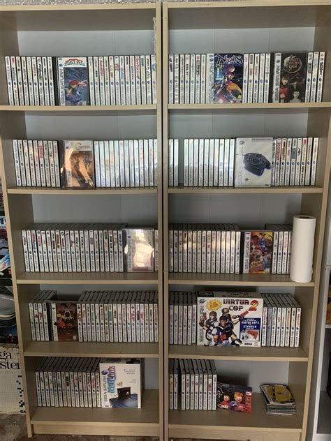 My SEGA Saturn collection... only 50 to go for a complete US set. : r ...