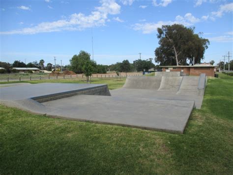 Strathmerton Skatepark All Playgrounds Moira Shire Council