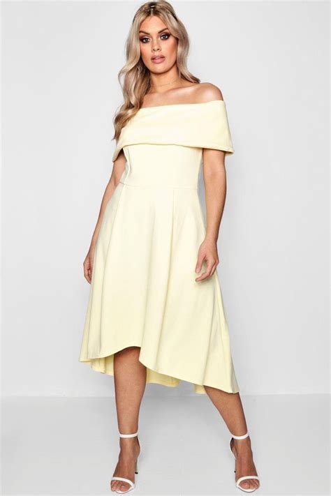 Click Here To Find Out About The Plus Elizabeth Double Layer Midi Dress