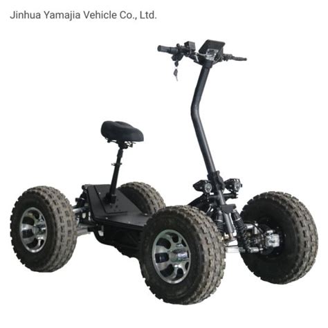 4 Wheels off-Road Electric ATV New Original 2020 Classical Black Color As001 60V/6000W Motor ...