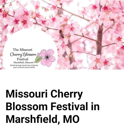 Missouri Cherry Blossom Festival - aroundtheozarks.com