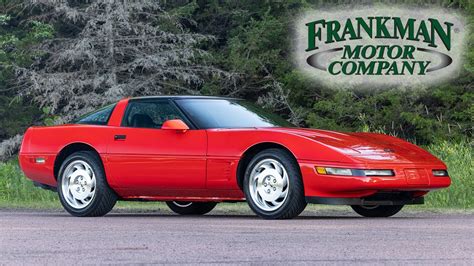 3 900 Mile 1995 Chevrolet Corvette Frankman Motor Company YouTube