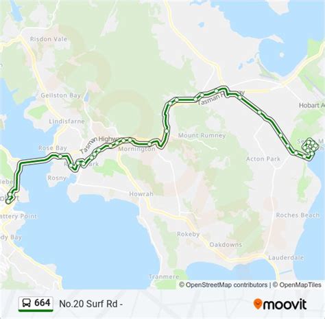 Route Schedules Stops Maps Hobart City Updated