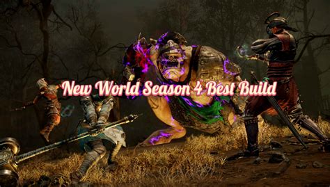 New World Season 4 Best Dps Tank And Healer Build New World S4 Best