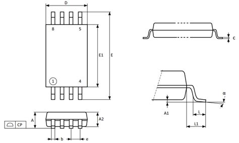 M24C01 R I2C Bus EEPROM Pinout Features And Datasheet