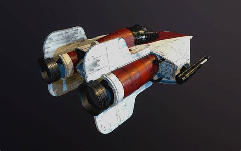 A Wing Satr Wars 3d Model By Katedra604