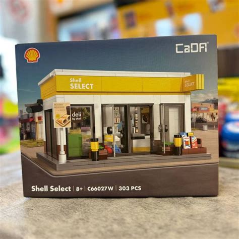 Cada C66027w Shell Select Small Station Building Lego 303pcs Shopee