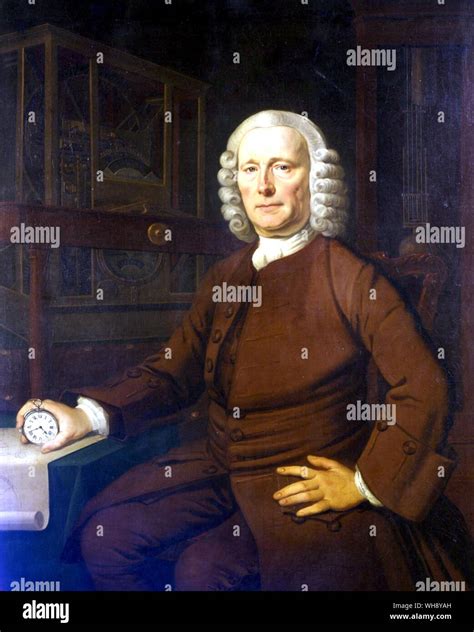 John Harrison 1693 1776 English Inventor And Horologist Stock Photo Alamy