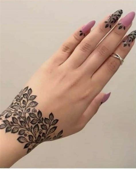 List 97 Pictures Simple Henna Tattoo Designs For Hands Stunning