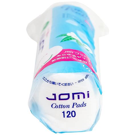 Bông tẩy trang Jomi Cotton Pads siêu thấm siêu mịn 120 miếng