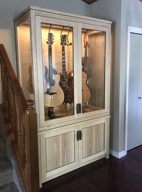 Creating Your Own Guitar Storage Cabinet Plans Home Cabinets