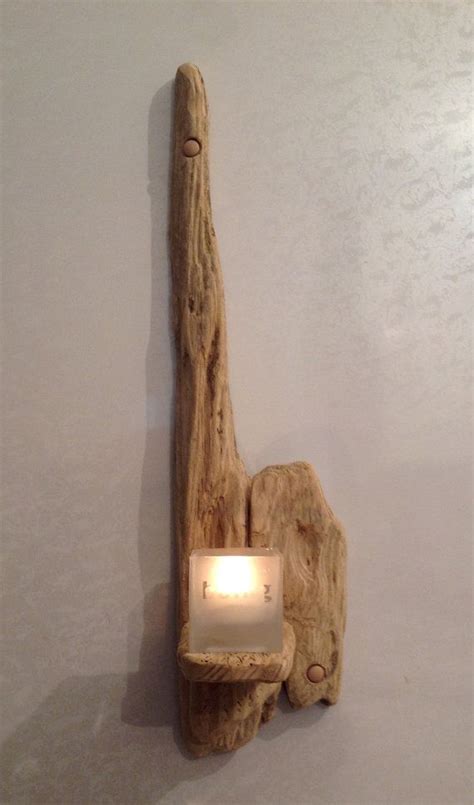 Driftwood Sconce Candle Holder Art Crafts Sculpture Etsy Sconce