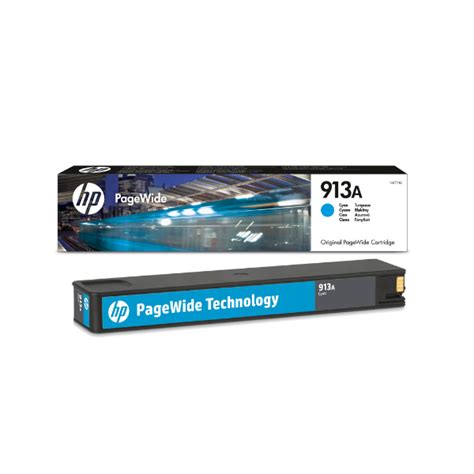 HP 913A Cyan Original Pagewide Cartridge MyHP