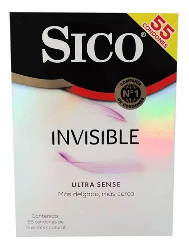 Condones Sico Invisible Ultra Sense Caja Con Piezas Meses Sin