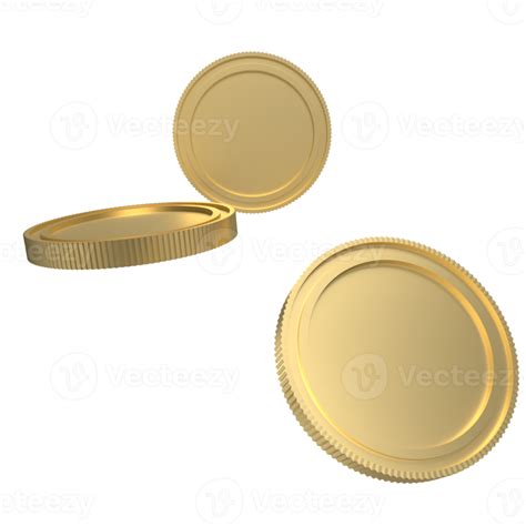 Blank Gold Coin Png