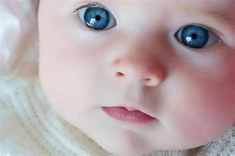 Really Cute Babies With Blue Eyes