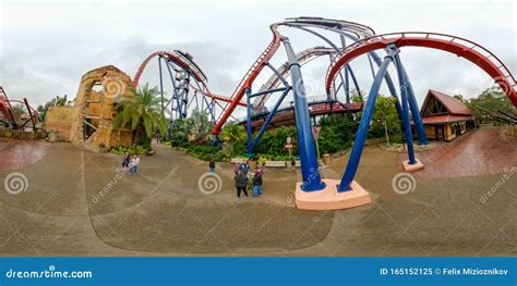 360 Photo Roller Coaster at Busch Gardens Tampa Florida Spherical ...